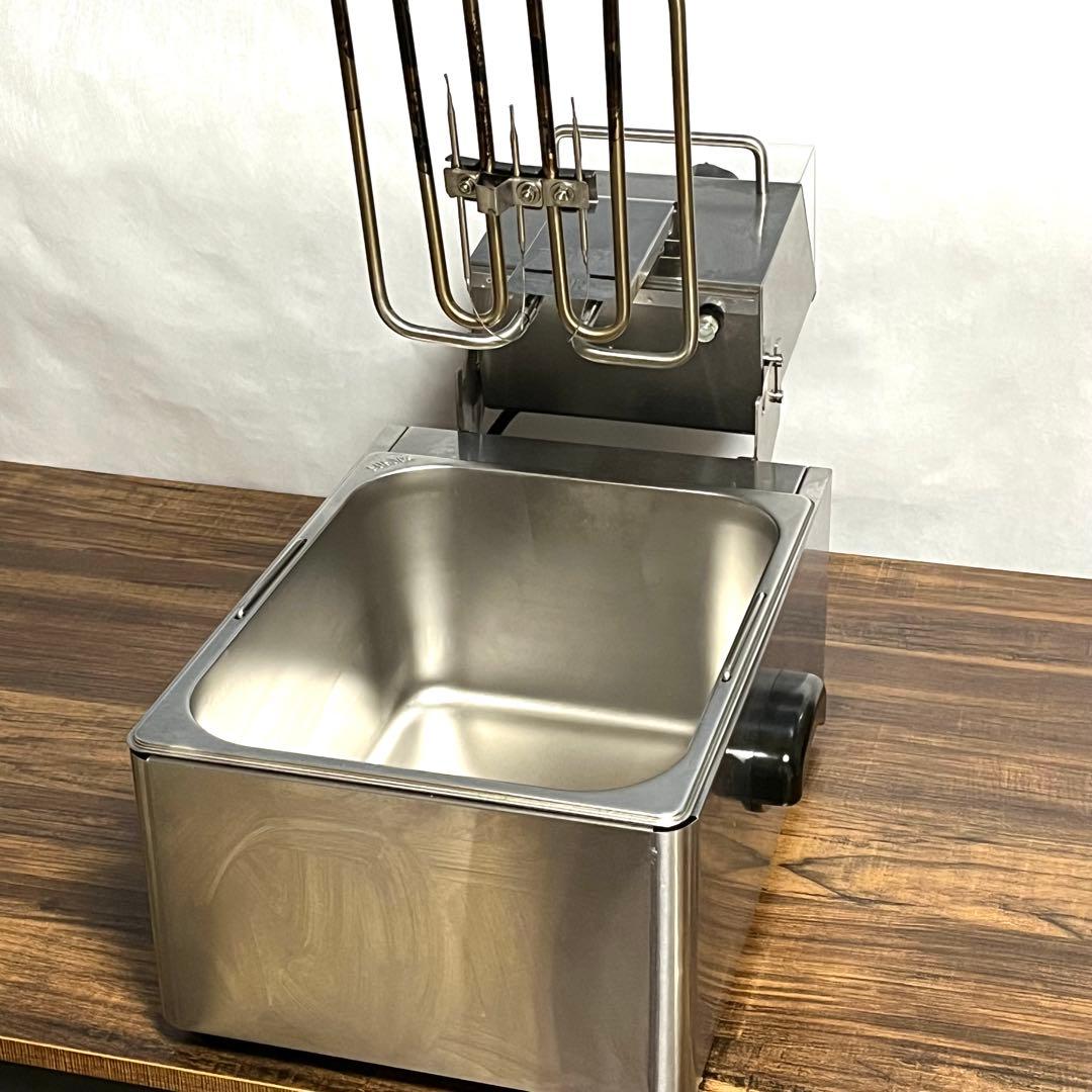 業務用 大容量 電気フライヤー 6L油槽 XD-CM6LF TAKASYOU