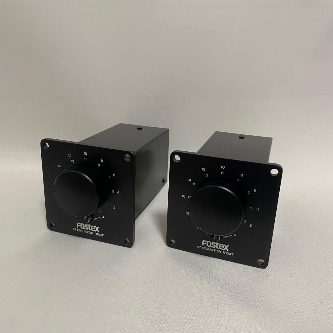 良品 Fostex R100T アッテネーター　1ペア