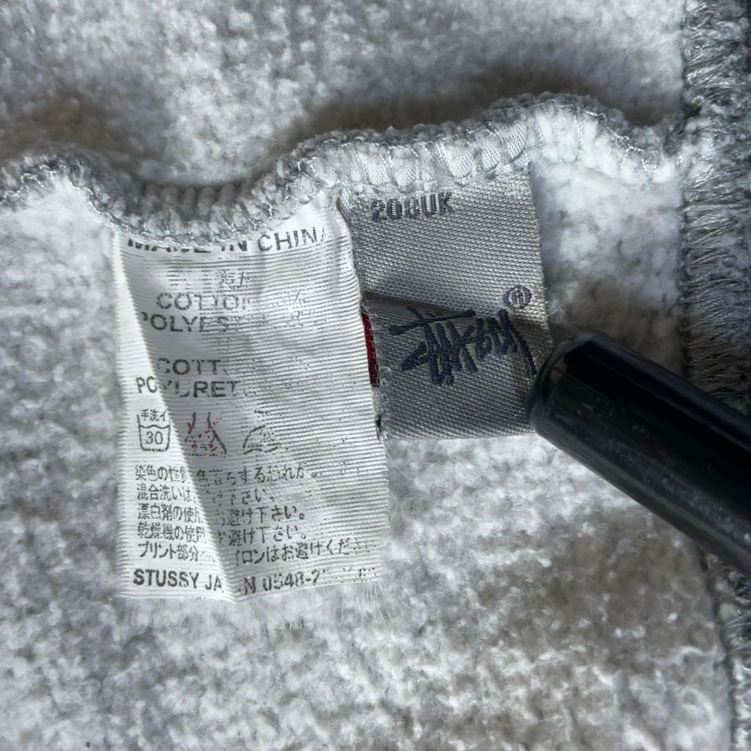【超希少】ステューシー スウェット 90s バックでかプリント 人気Lサイズ