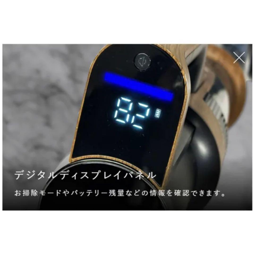 ルーザー 掃除機 コードレス スティック ハンディ 2WAY 充電式