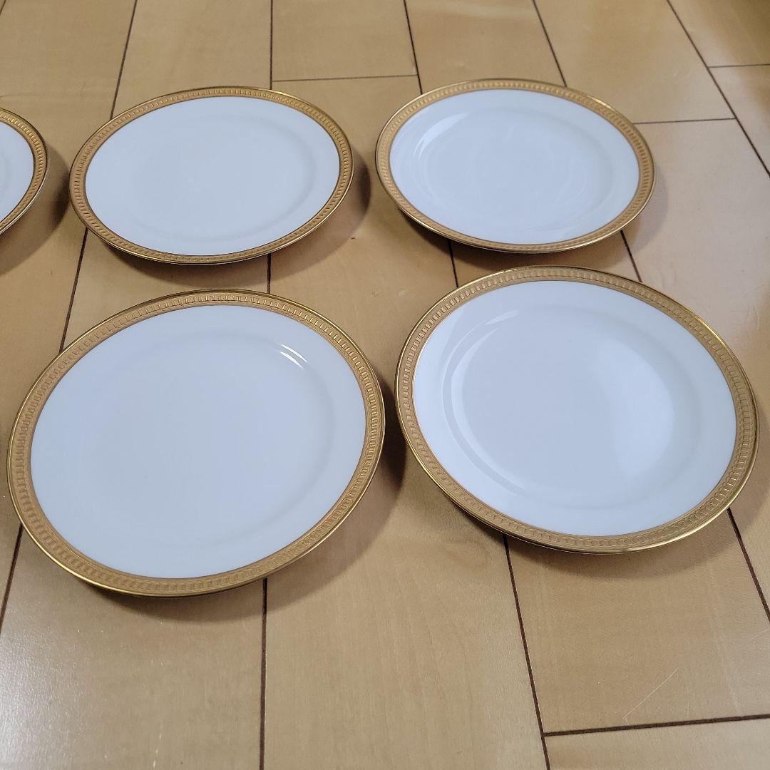 大倉陶園⑨クラウンエンボス　ケーキ皿　プレート６枚