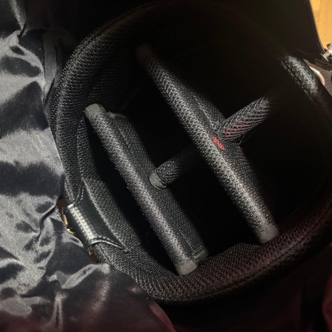 Puma ゴルフバッグ キャディバッグ レッド ブラック