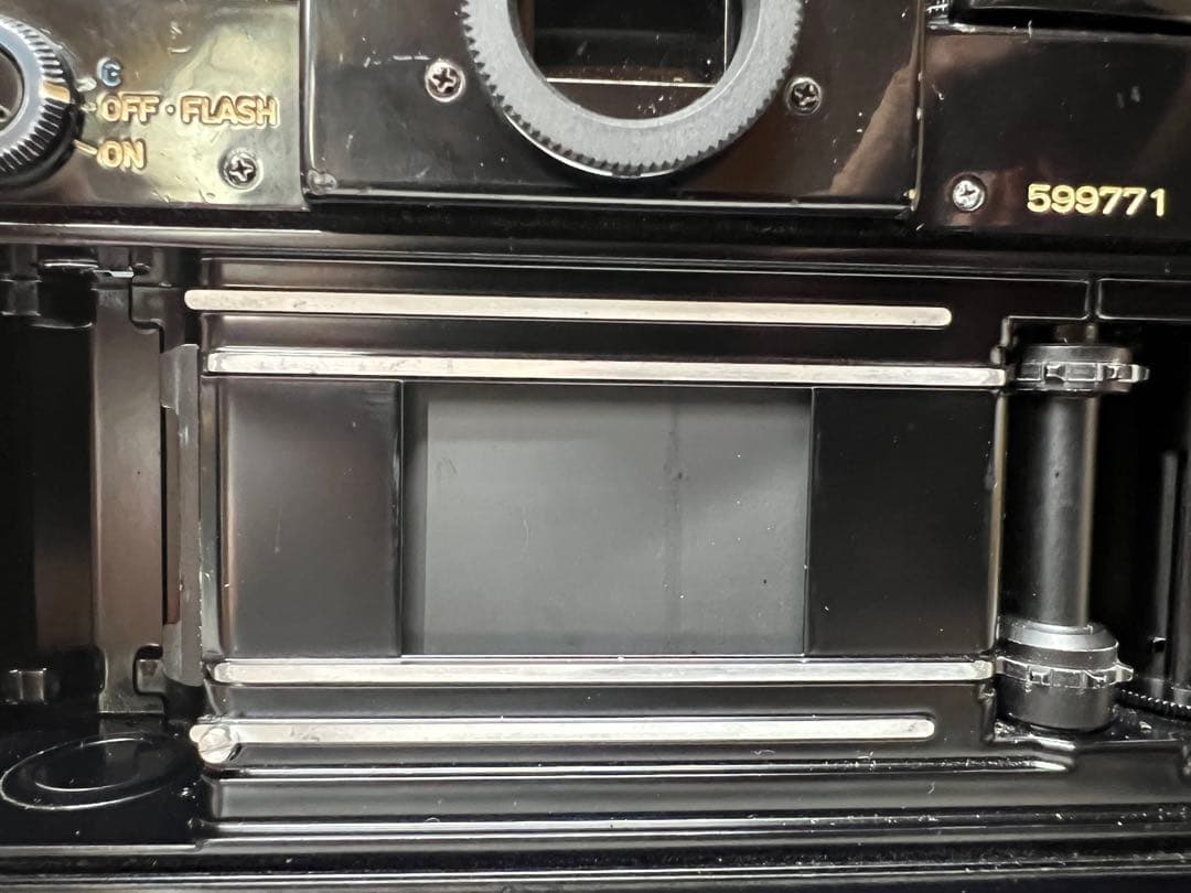 CANON F-1 ブラック フィルムカメラ 簡易動作確認済み