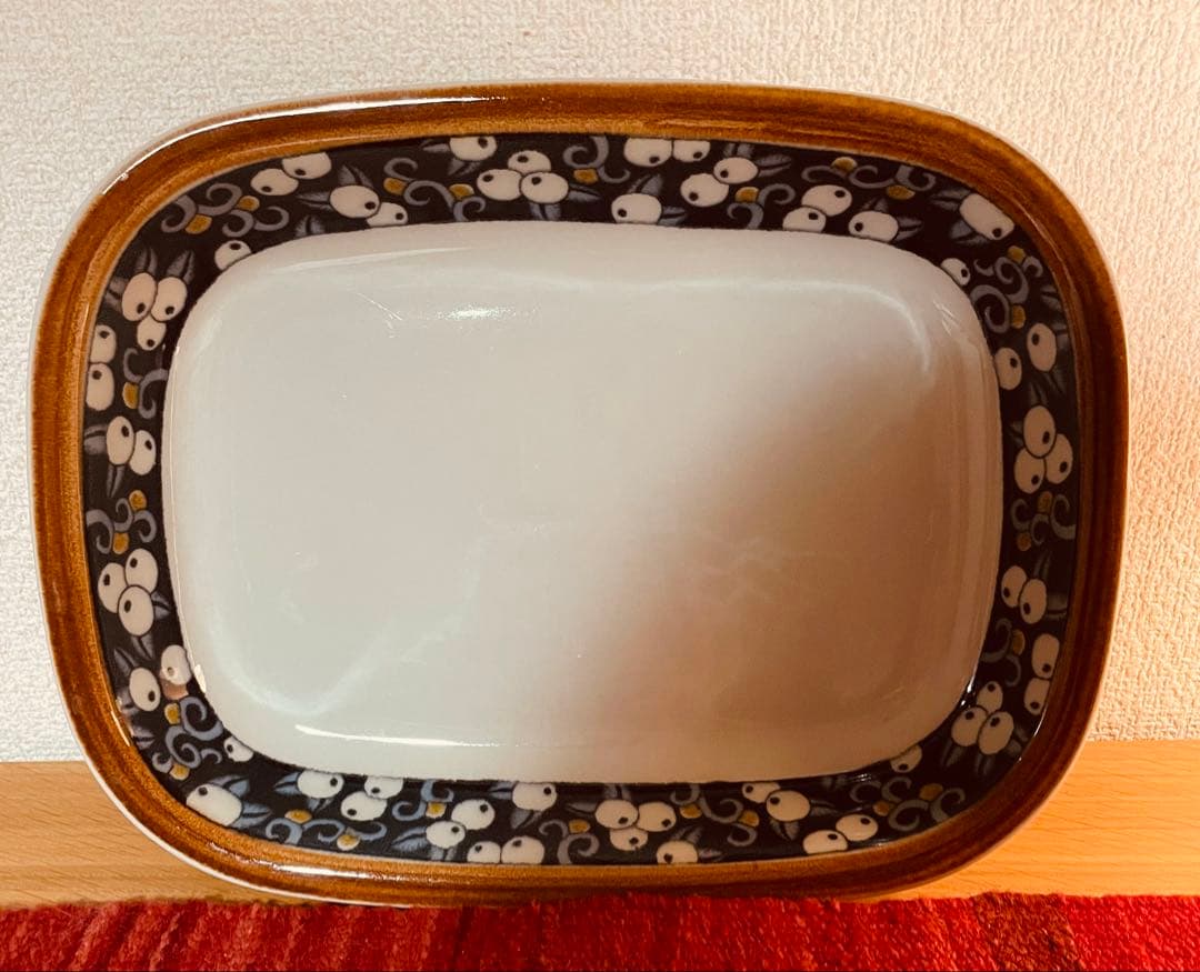 ARABIA Taika アラビア　タイカ オーブン皿　角皿 深皿