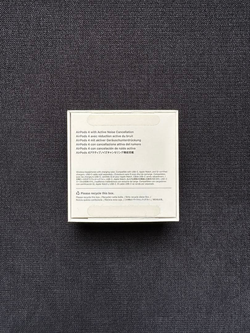 AirPods 4 ノイズキャンセリング対応・動作良好