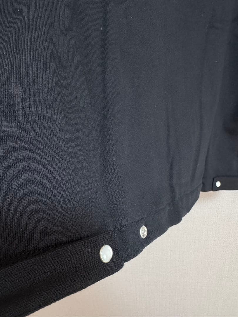 agnes b.× ADAM ET ROPE裏起毛 カーディガン ブラック