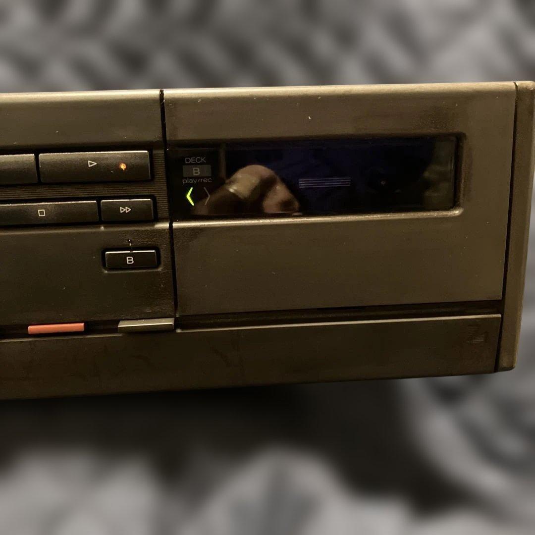 【新年価格】《完動品》ALPINE LUXMAN K007 Wカセット