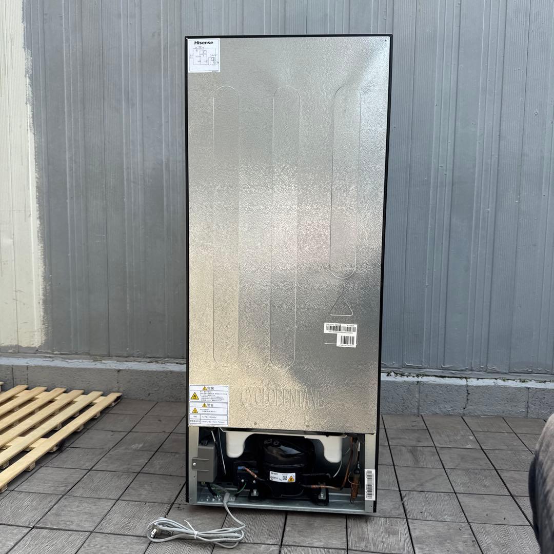 Hisense 2022年製 ハイセンス 2ドア冷蔵庫 120L 静音