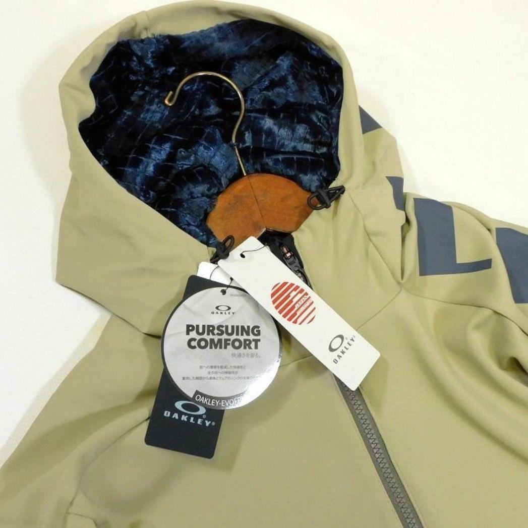 新品 オークリーフーディー ジップジャケット L 4WAYストレッチ メンズ