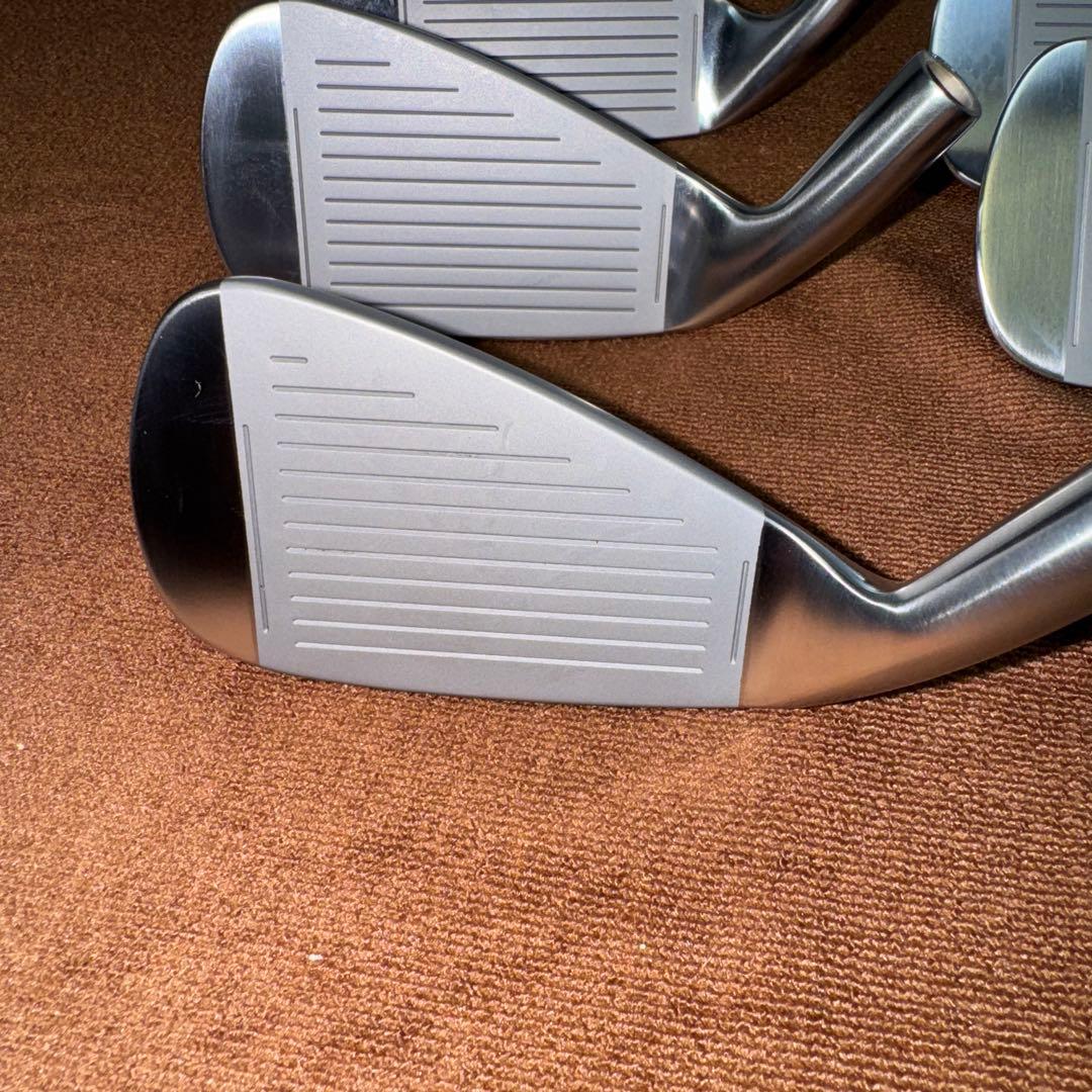 最終価格　無刻印アイアンセット 5, 6, 7, P キャビティ　ヘッドのみ