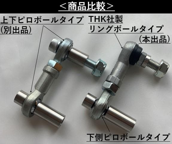 GR86/BRZ/WRXリアピロボール式ショートスタビリンク ZN/ZC/ZD