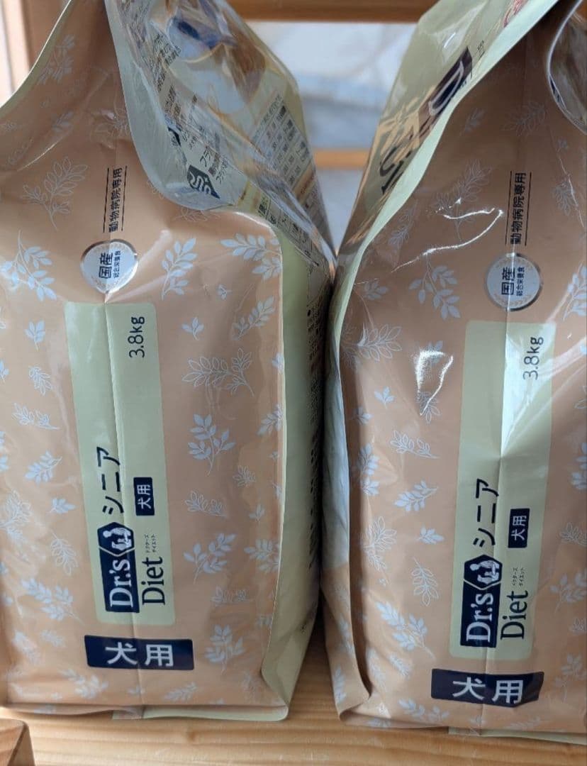 【新品】ドクターズダイエット シニア犬用 3.8kg×4袋