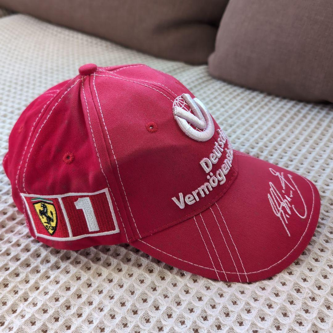フェラーリＦ1帽子（ミハエルシューマッハ）