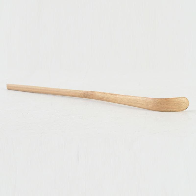 茶道具　表千家十三代即中斎　自作茶杓　銘百万石　共筒共箱　V　9656