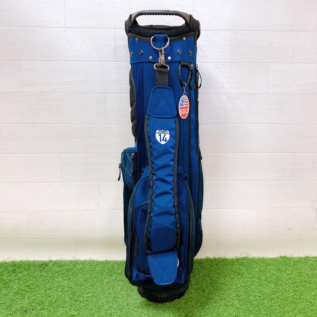 M ジーパーズ　ゴルフ　スタンド式　キャディバッグ　9.5型　軽量