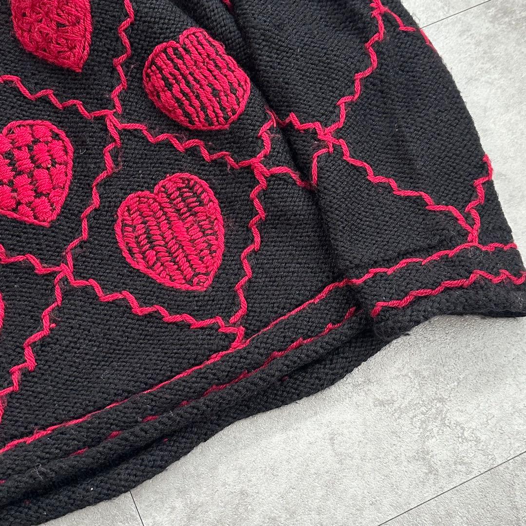 【80s】 INSCRIPTION ウールニット ''珍デザイン''