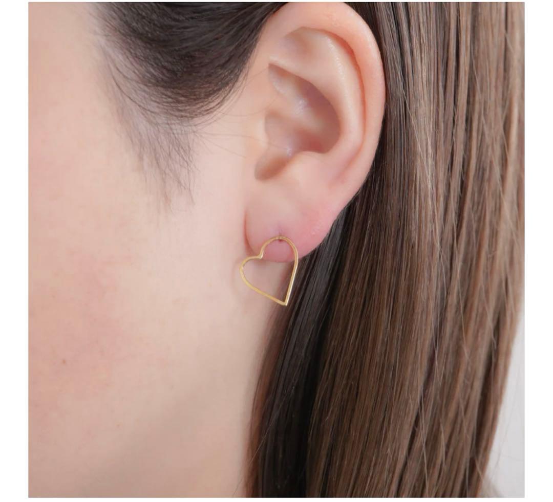 【イロンデール　hirondelle et pépin】ハートピアスＳ