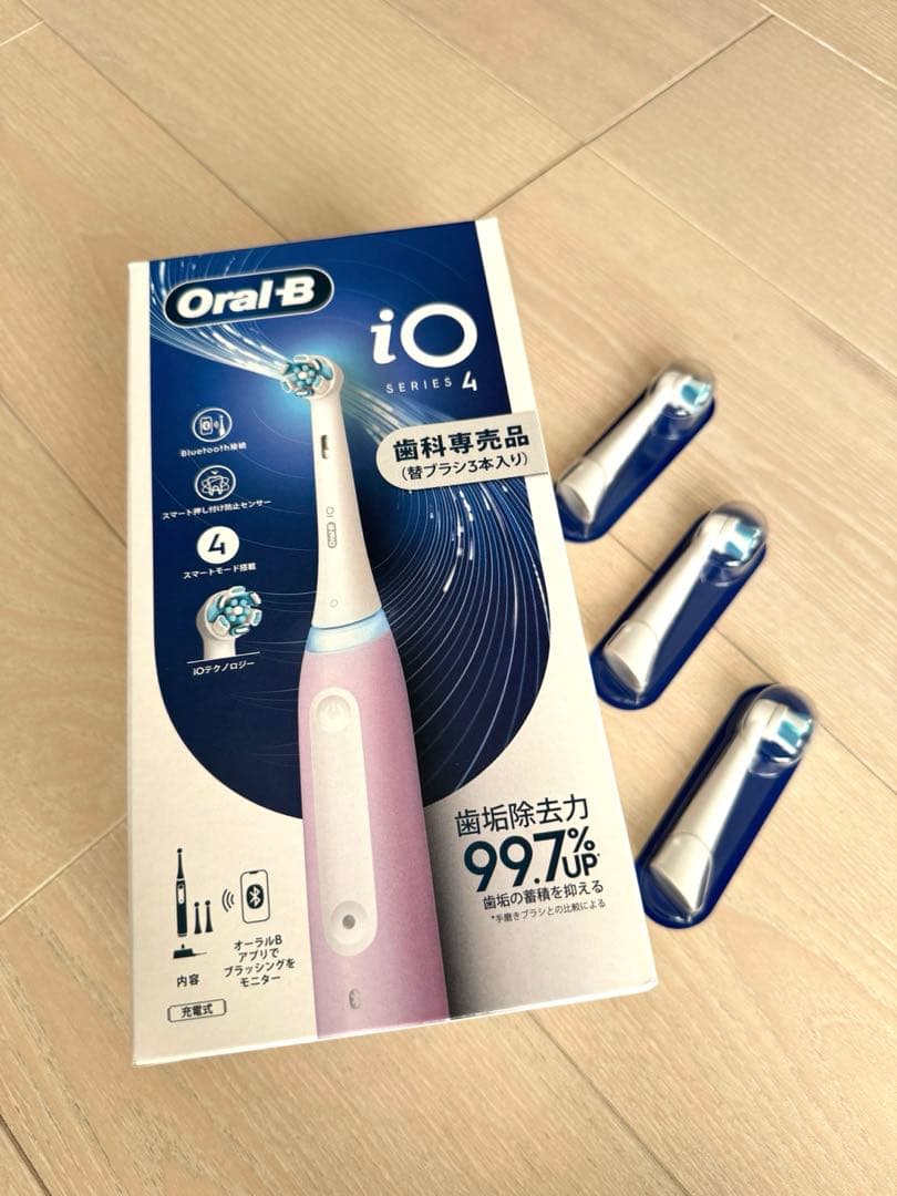 新品・未開封　BRAUN Oral-B io4 電動歯ブラシ