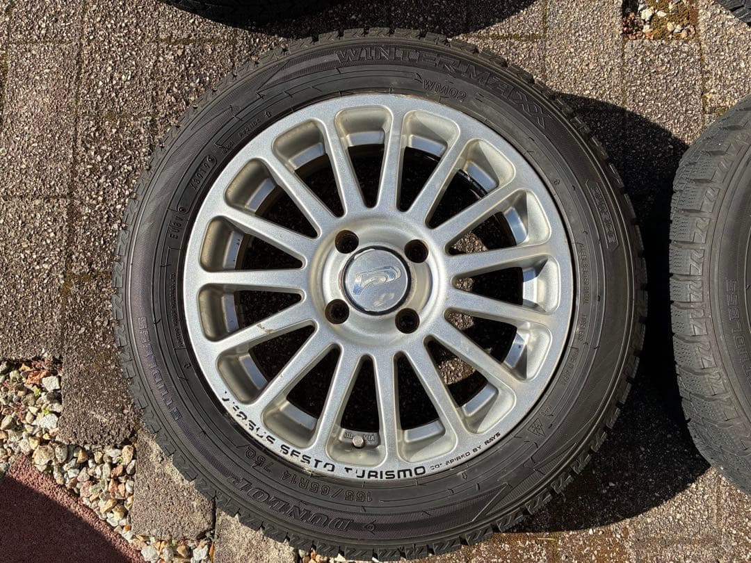 MARVEL 155/65R14 スタッドレス 4本セット ①