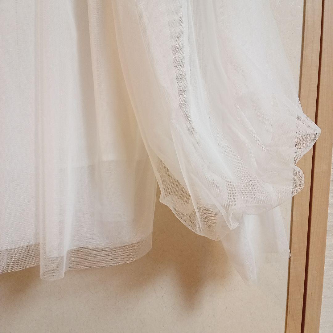 百貨店正規店購入　グレースコンチネンタル　チュールシフォントップス　新品未使用品