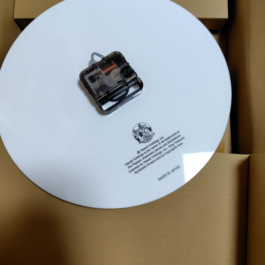 アベイシングエイプ✕ポパイ 壁掛け時計