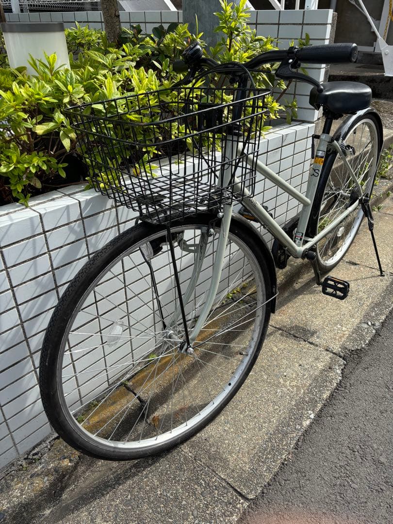 シティサイクル 前面バスケット付き