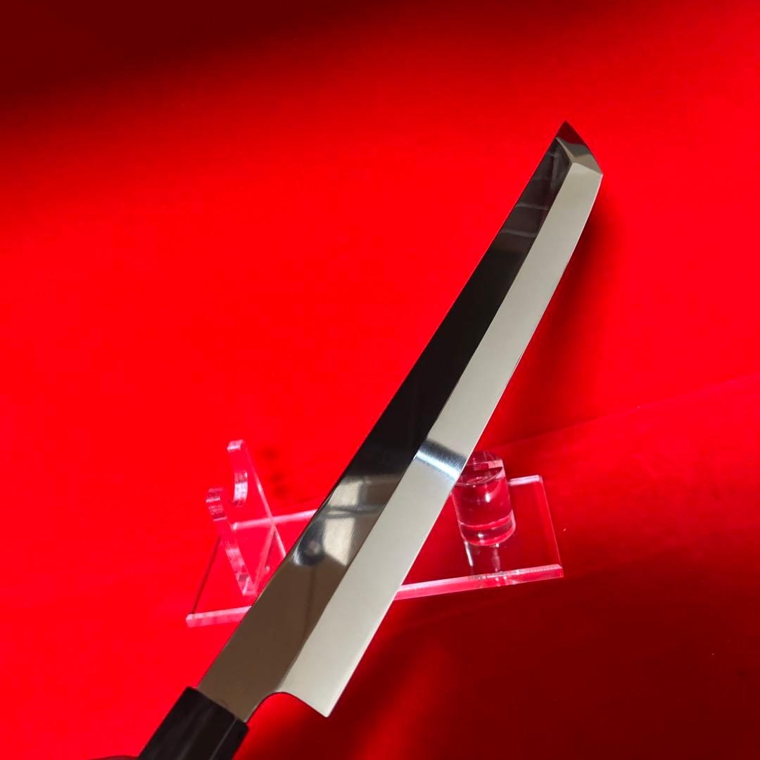 包丁　先丸型　尺　鏡面仕上げ　切味抜群　箱付　未使用品