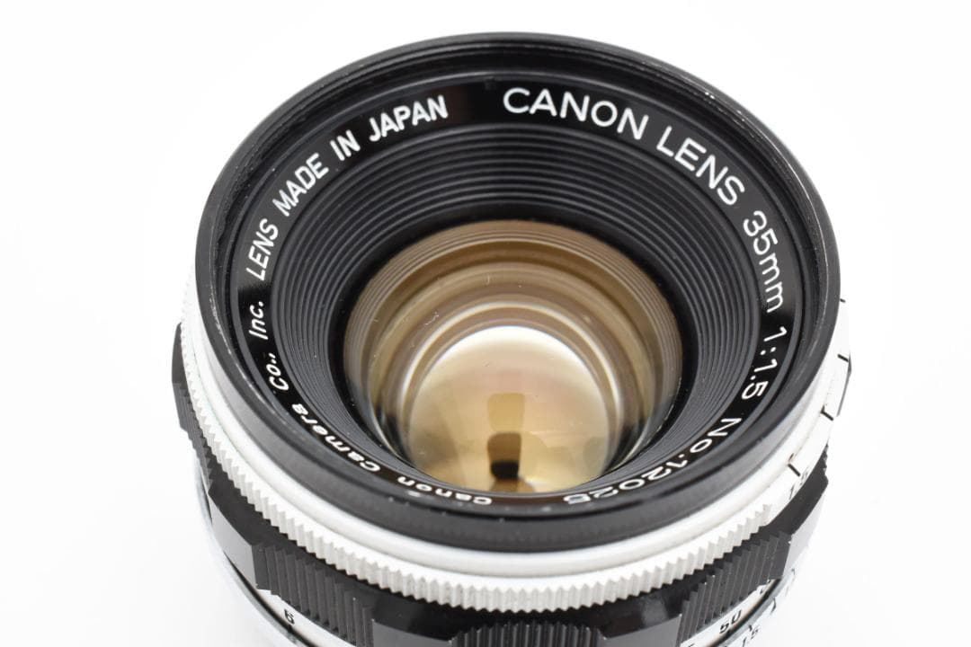 Canon 35mm 1:1.5 L39 レンズ 初期ロット オールドレンズ