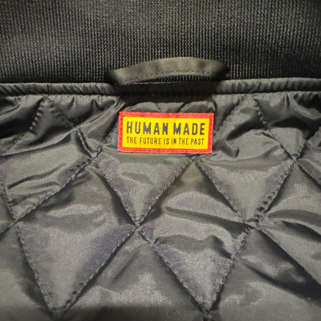 ジャケット・アウター HUMAN MADE Nylon Stadium Jacket \"Black\"