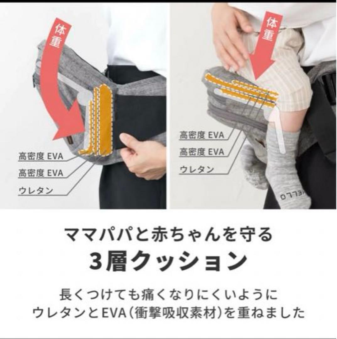 napnap Tran 抱っこ紐 ヒップシート