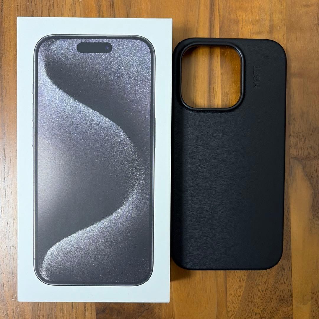 Ⓜ︎asu　Apple iPhone 15 Pro スペースブラック