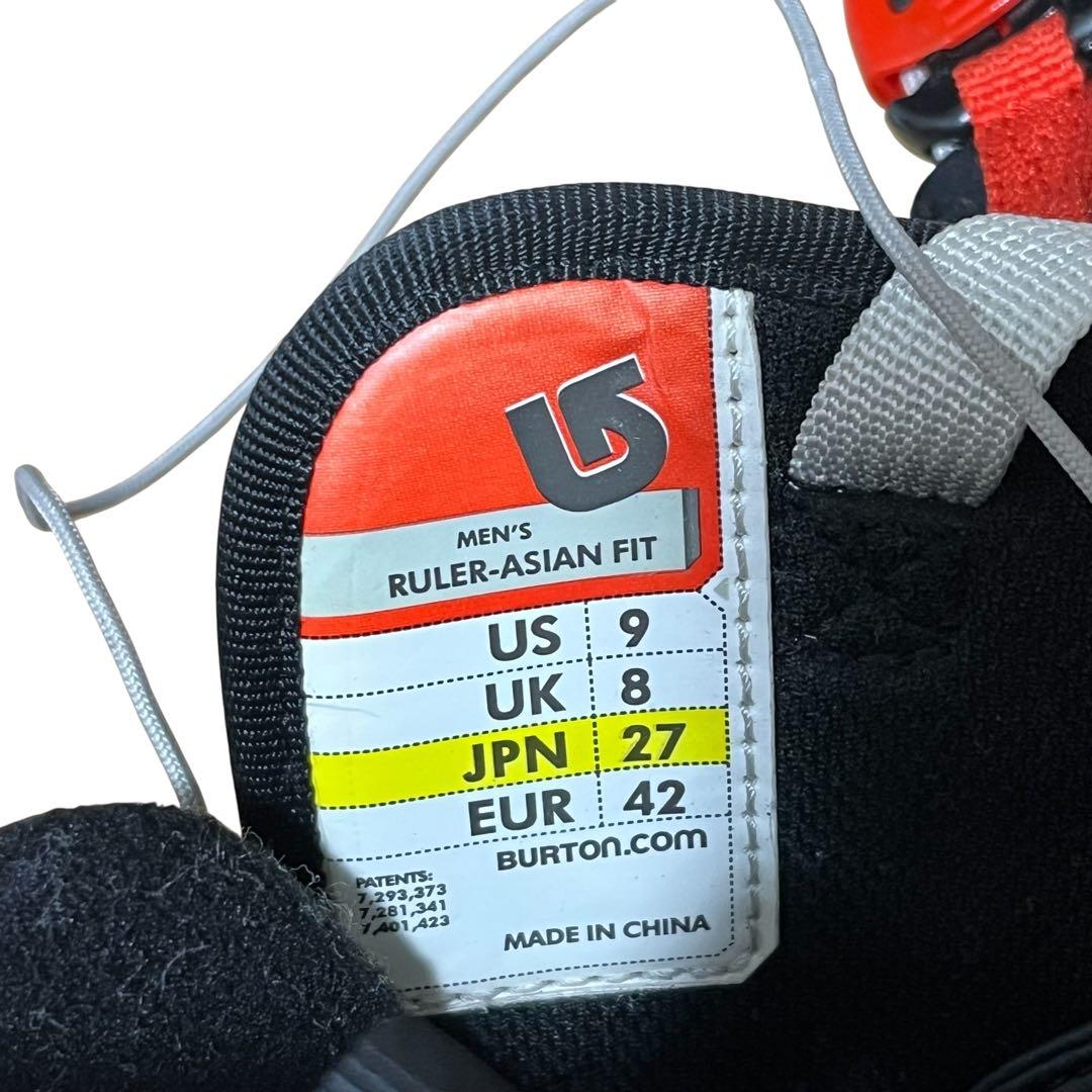 BURTON RULER IMPRINT2 27.0cm ブラック