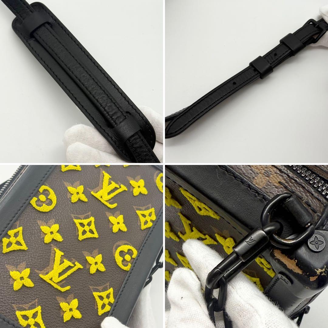 美品 ルイヴィトン モノグラム タフタージュ ソフトトランク ショルダーバッグ