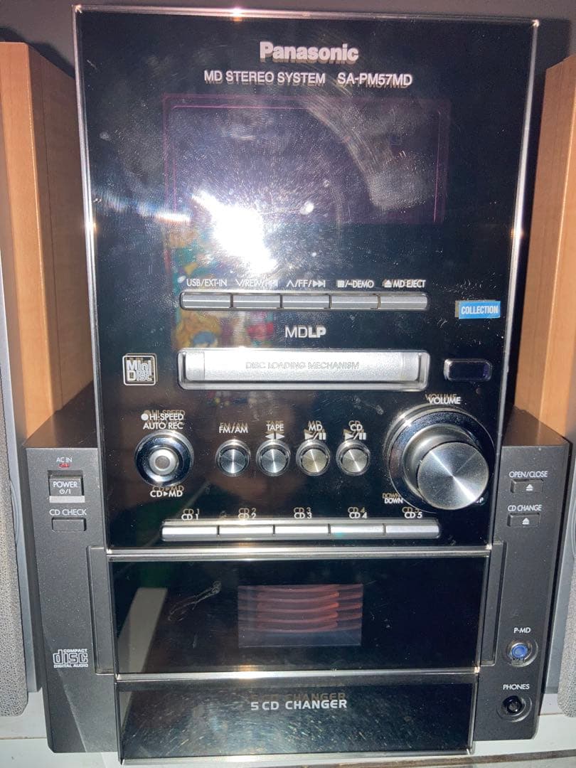 期間限定パナソニック‼️Panasonic SA-PM57MD MDステレオ