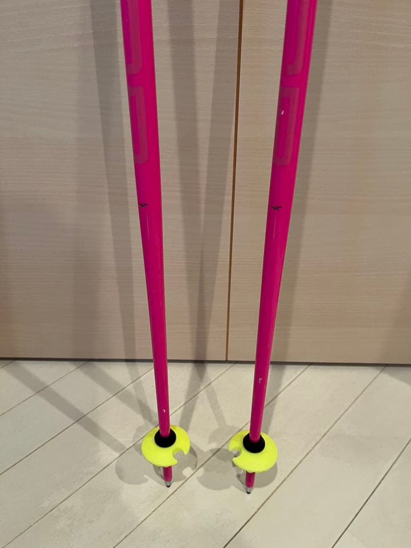 LEKIレキ スキーストック ストラップ付きSL 105cm