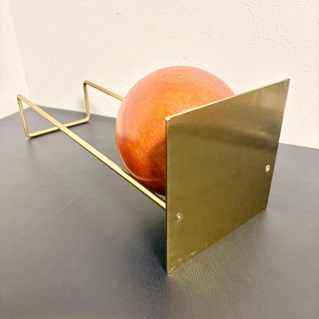 HERE by DETAIL スロープブックエンド ゴールド 本立て 本棚