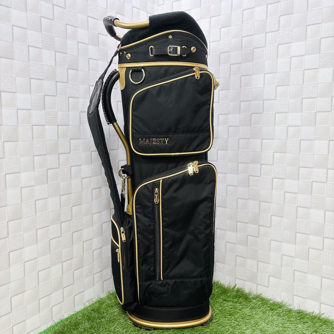 最高級 マジェスティ MAJESTY キャディバッグ 9型 47インチ カート式