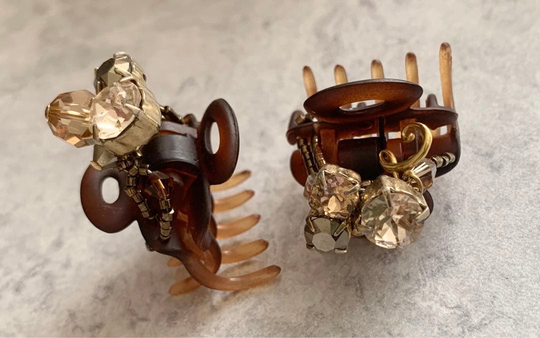 【すみれ】コンプレックスビズ スーパークリップ 2個