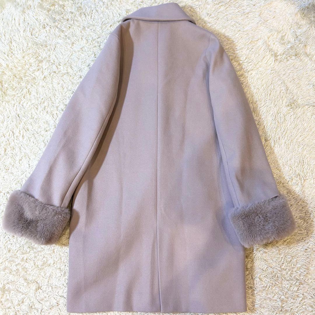 【超希少✨️ヴィヴィアンウエストウッド】 イタリア製 オーブ ファー付き コート