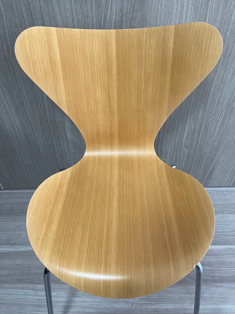 セブンチェア Fritz Hansen 　ナチュラルビーチ　2脚セット①