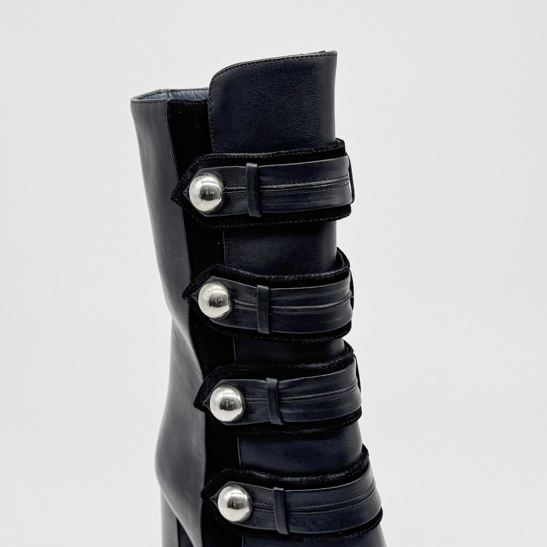 美品 ISABEL MARANT イザベルマラン サイドジップ ブーツ 36