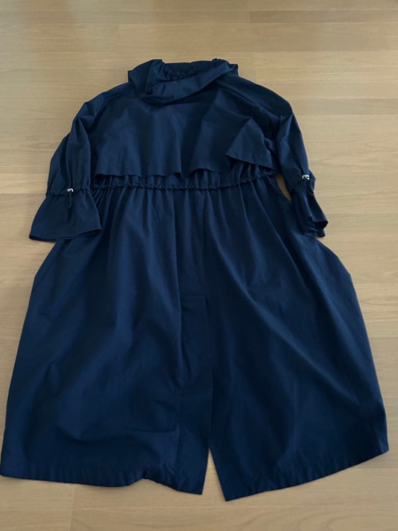美品 ナゴンスタンス nagonstans モッズコート ネイビー