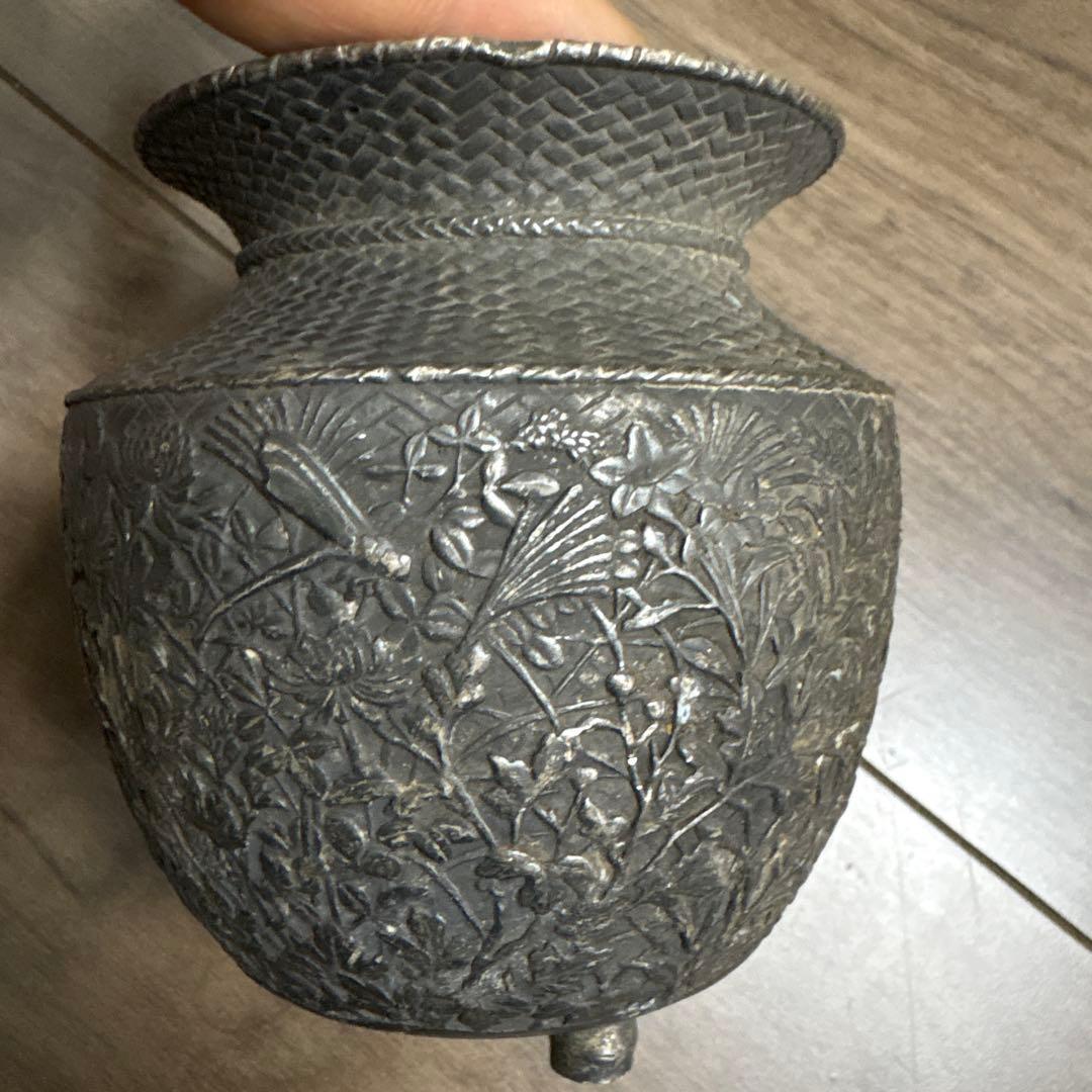 香炉 「銀900」 纯銀 銀杯 銀製品