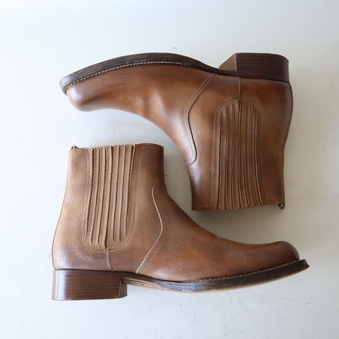 しむらのけん様　エルメス　サイドゴアブーツ　プエブロレザー　ブラウン　39