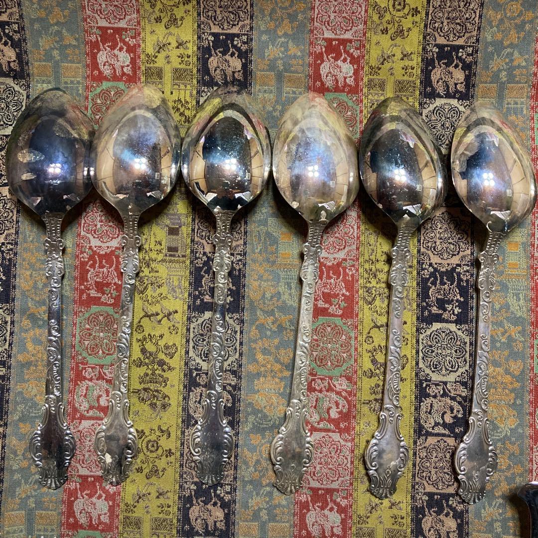 松坂屋カトラリーセット　ディナーセット24本　EP印(シルバーコーティング)箱無