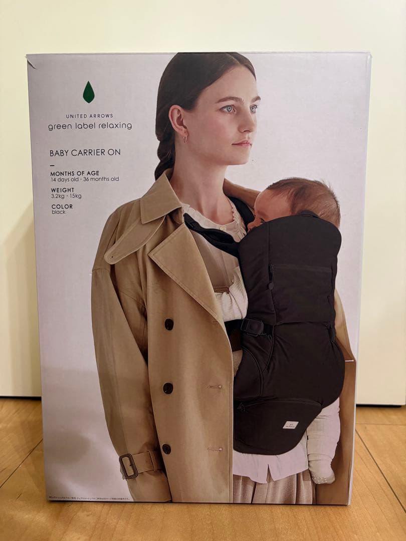 pepe【美品】ベビーキャリアオン　ピトレスク×ユナイテッドアローブラック