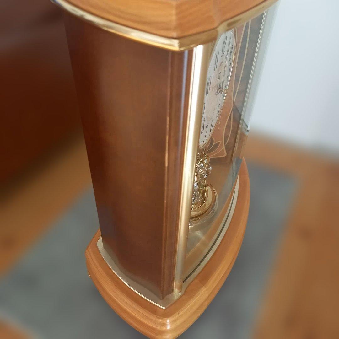 SEIKO EMBLEM エンブレム HW577B 置時計 からくり時計　電波