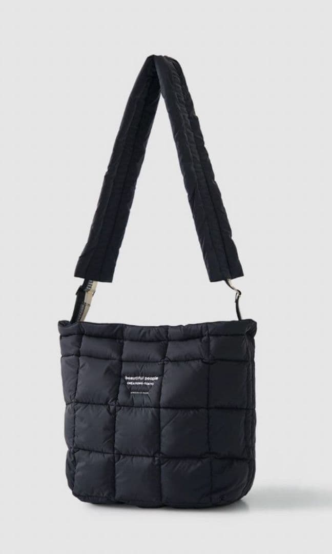 美品★beautiful people ‪× TAION ショルダーバッグ 黒