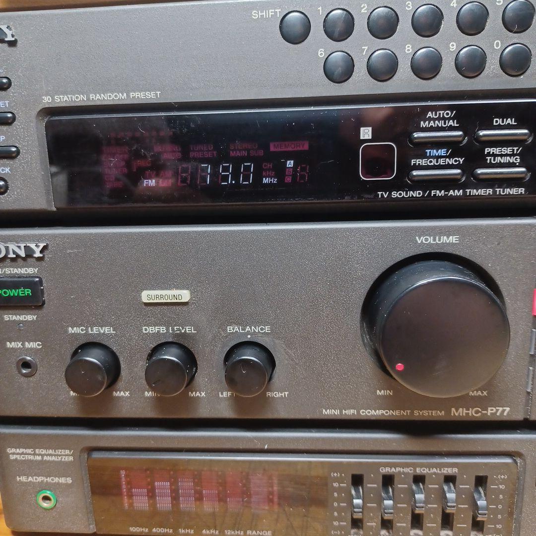 SONYミニコンポ pixy