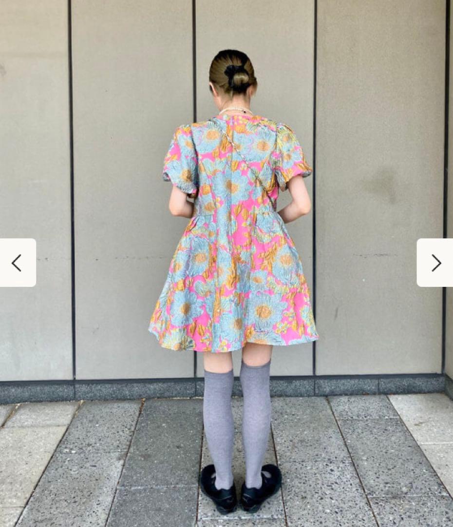 ワンピース sister jane Alegria Jacquard mini Dress